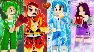 Supernatural Academy  Ice Peter Vs Fire Pommi  - Roblox Brookhaven 🏡Rp - Funny Moments| Happy Roblox