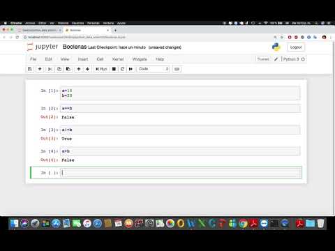 Python para Data Science o Data Scientis 12 Booleans