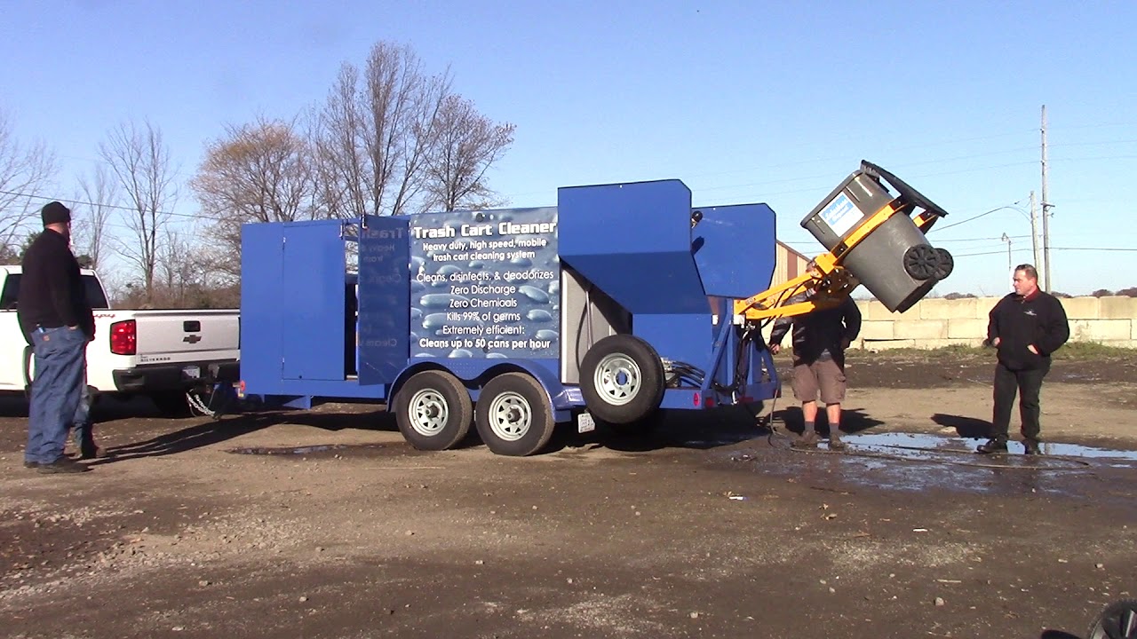 Trash Bin Cleaners Direct | Start Your Own Business | Dan Swede | 616-250-4039 power washing deck