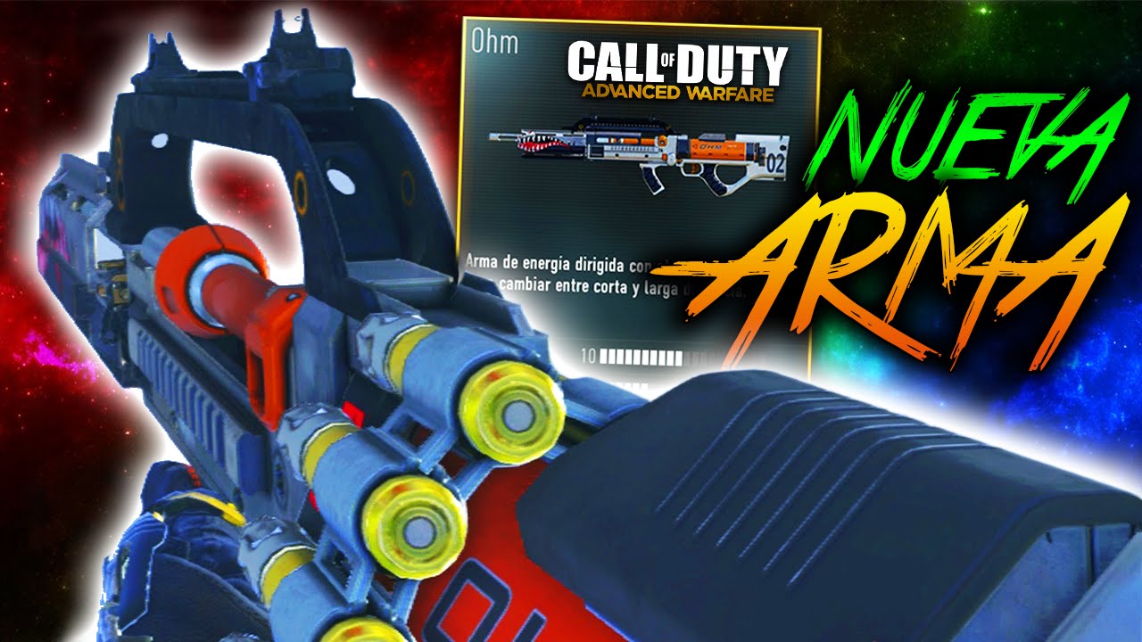 Advanced Warfare NUEVA ARMA "Ohm"!! Arma BONUS "DLC 2 Ascendance" - COD AW Gameplay