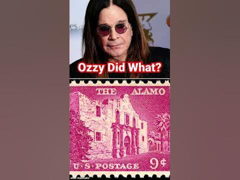 ozzy osbourne and the alamo