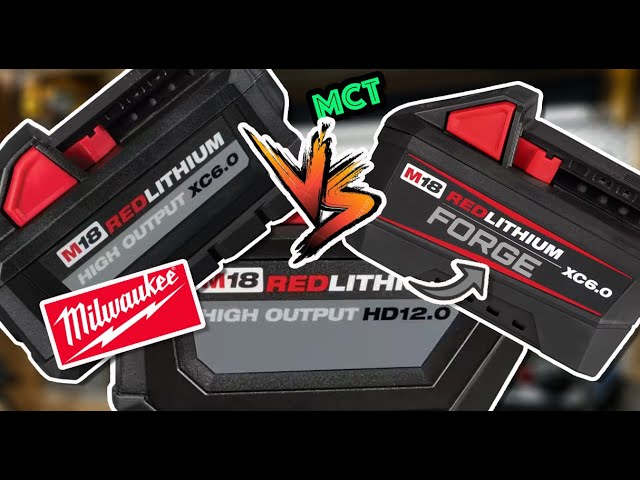 Milwaukee M18 Battery Guide – CP, XC, HD, HO, Forge, and More