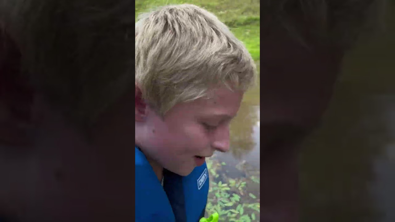 Bass fishing 🎣 with creek minnows for three days