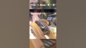 Tree - 1🌳, Zarya - 0💀 #ow2 #overwatch2 #gaming #overwatchclips #overwatchgameplay
