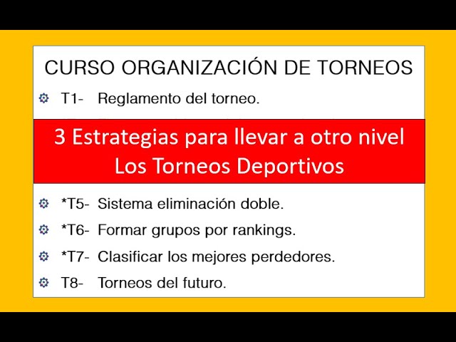 Mejor Estrategia de Torneo