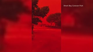 Skies Turn Bright Red In Australia Before A Tropical Cyclone Makes Landfall