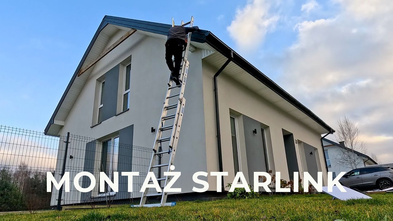 Jak zamontować Starlink w domu poradnik instalatora (krok po kroku)