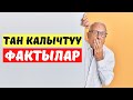 Кызыктуу маалыматтар / Тан калыштуу фактылар