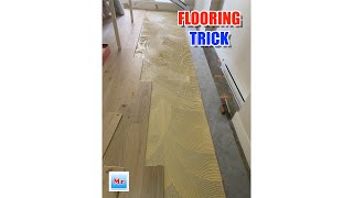 How To Install Hardwood Floor In Front of The Sliding Door