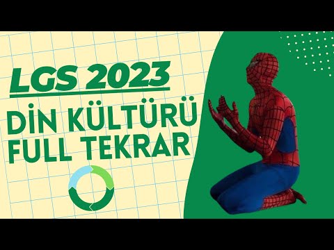 LGS 2023 DİN KÜLTÜRÜ FULL TEKRAR