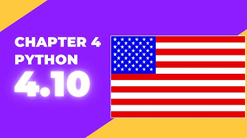 Chapter 4 Python  |  USA Flag