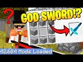 *TROLLING* BLAZA on Largest Minecraft Modpack but EVERY crafting recipe is RANDOM 2