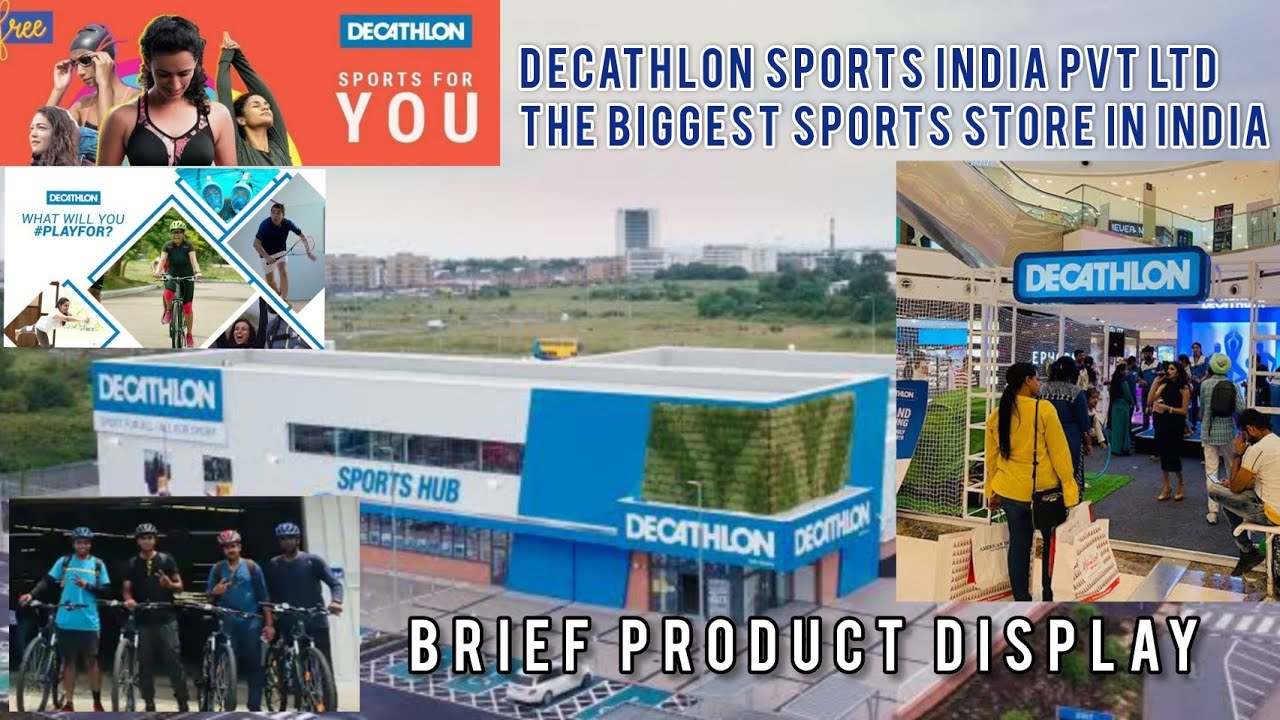 Decathlon sports India PVT LTD walkthrough Product Display Under