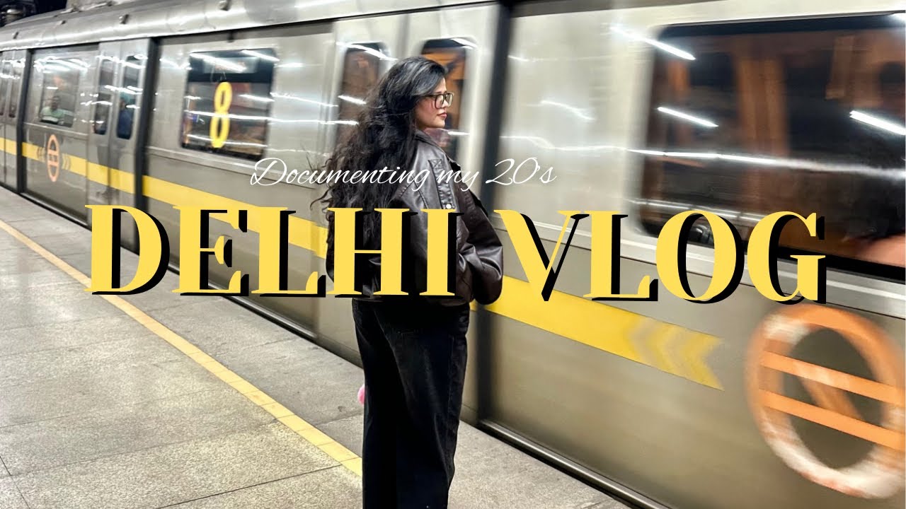 DELHI VLOG✨💅🏻| Getting my nails done, visiting bangle market, museum date and more🫶💗