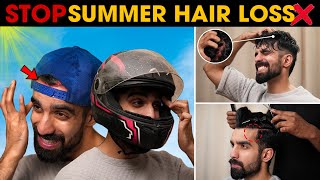 10 WORST SUMMER HAIR MISTAKES❌ | Teenage Hair loss|Receding Hairline| Stop Hair fall |Hair Thinning