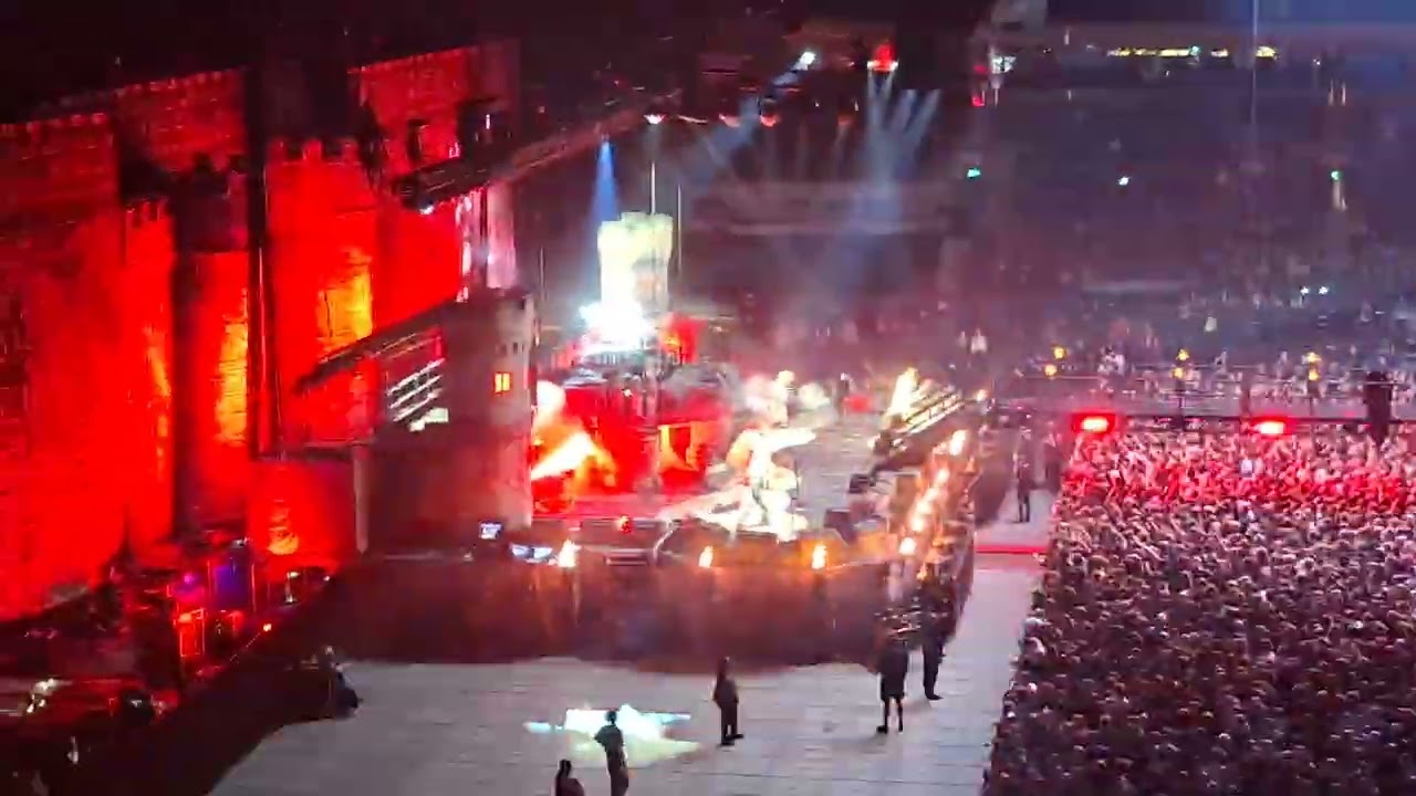 Sabaton - Templars + the Last Stand live at 3Arena in Stockholm 