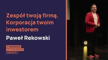 ITMT Awards 2021. Pawel Rekowski, eMAG