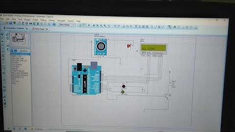 gas leakage detector on proteous using Arduino