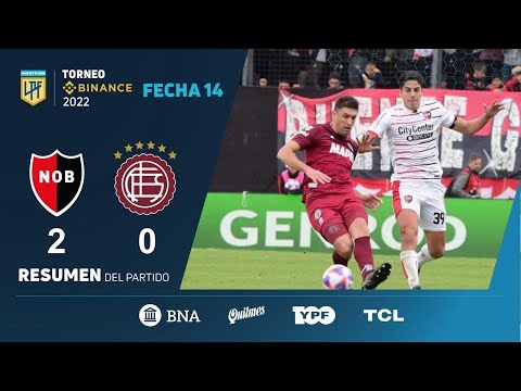 #TorneoBinance | Fecha 14 | resumen de Newell's - Lanús
