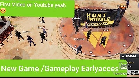 HuntRoyale | Hunt Royale Mobile Gameplay And First Video  (Android / iOS )