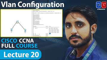 Lecture 20: How to Configure Vlan step by step in Urdu and Hundi #vlan #switch