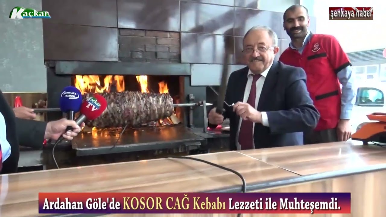 Ardahan Göle'de KOSOR CAĞ Kebabı Lezzeti ile Muhteşemdi