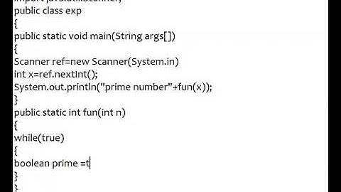 Java NextPrime Number