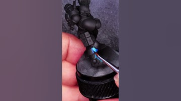 Non metallic metal Warhammer #warhammer #warhammerpainting #nmm #40k #spacemarine #miniaturepainting