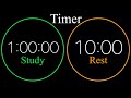 ✏️공부 asmr📚/🔥장작타는 소리🔥/☔️빗소리💧/공부 타이머⏱/ 10시간 공부/study timer/집중력