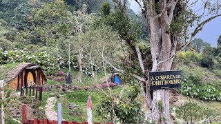 Walking by The Hobbit Hotel in Cartago, Costa Rica on May 5, 2024