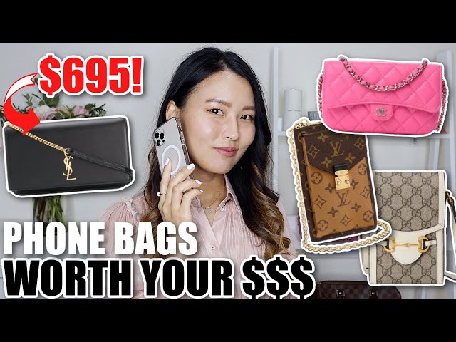 Louis Vuitton Vertical Mobile Phone Bag, Luxury, Bags & Wallets on