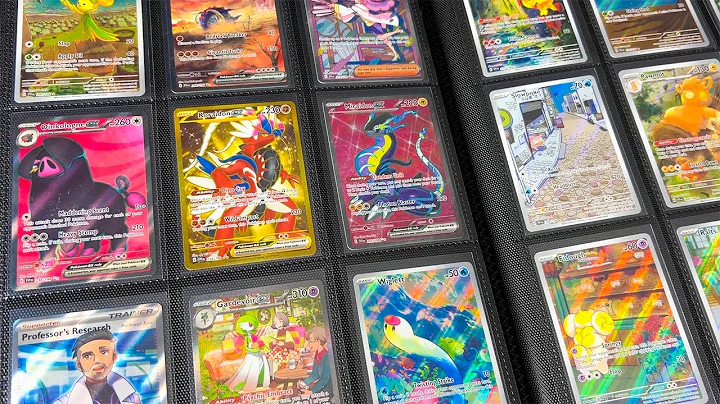 DO I HAVE A 100% COMPLETE SCARLET AND VIOLET POKEMON CARD BINDER? [opening]