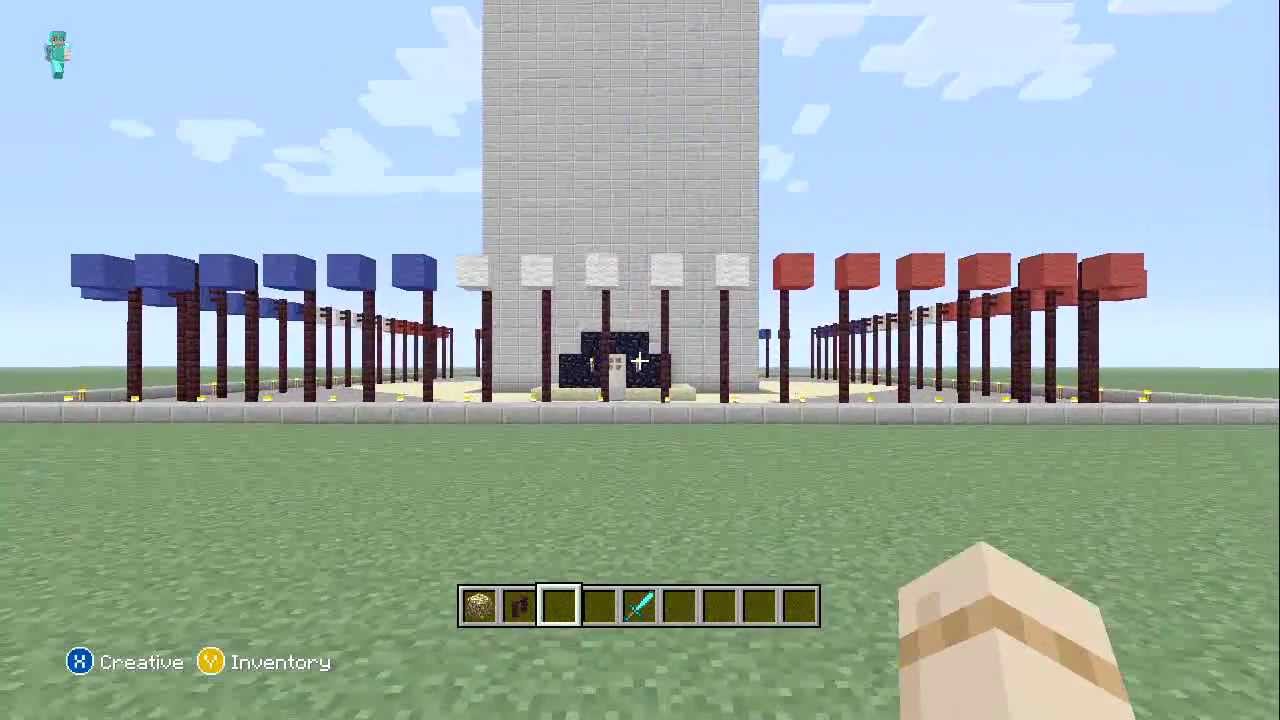 MineCraft - Washington Monument - YouTube