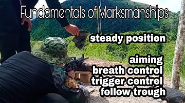 Paano patamaan ang 200 meters target plate gamit ang M4 Rifle?