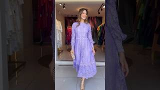 Walking Into The   Valentina Lavender Dress