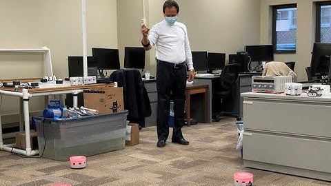 Multi-robot Control by Hand Gestures