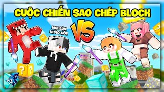 Minecraft nhưng Bạn Có Thể Sao Chép Mọi Block | Siro Và Anh Rex Tuyên Chiến Với Kamui Và Gấu Mora