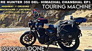 HUNTER 350 LONG RIDE | DELHI TO HIMACHAL BY BIKE | HUNTER 350 TOURING | HUNTER 350 PERFORMANCE | EP1