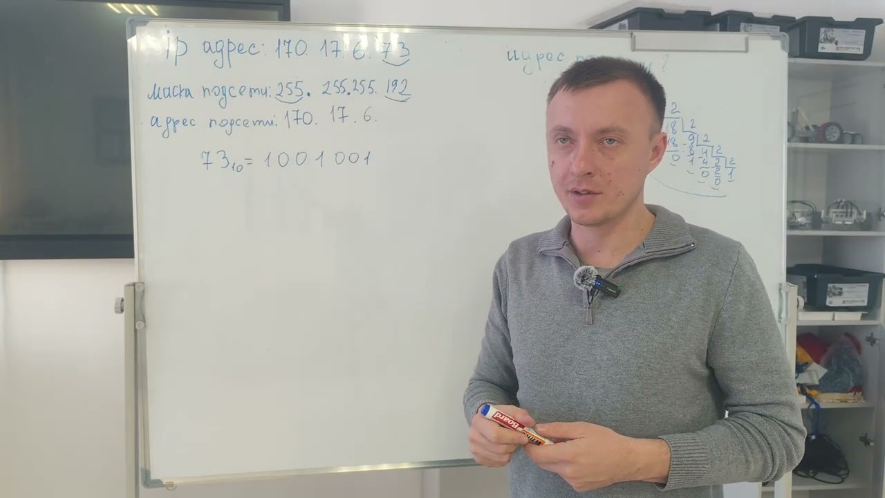 Поиск адреса подсети.