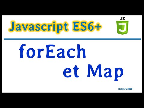 JavaScript ES6: Learning how to use forEach and map