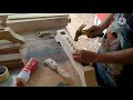 cara membuat meja makan dari triplek ( how to make a dining table from plywood )