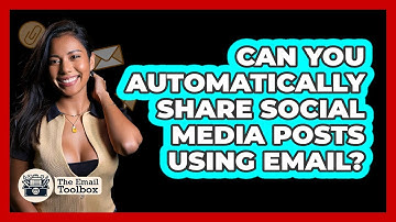 Can You Automatically Share Social Media Posts Using Email? - TheEmailToolbox.com