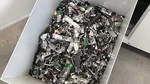 Gator Laptop HDD SSD mobile phone PCB shredding machine