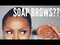 SOAP BROWS? | SOAP BROW TUTORIAL | DIMMA UMEH