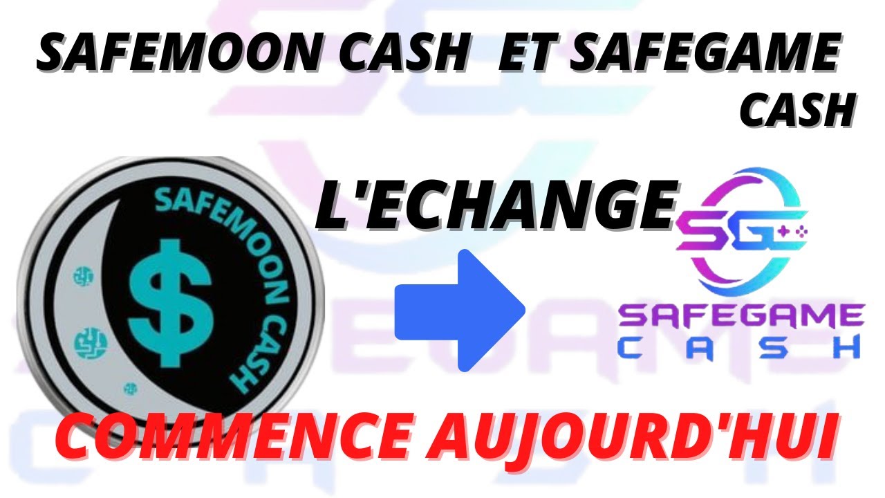Safemoon Cash Token L Echange En Safegame Cash Token Commence Youtube