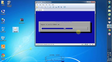 Cài đặt Android bằng máy ảo Vmware