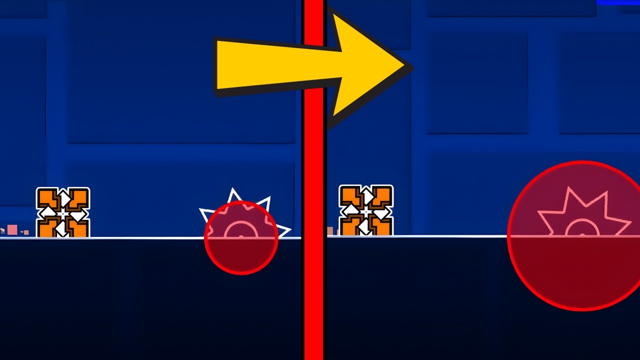 Gd Hitbox Mod Geometry Dash but Hitboxes are 2X Bigger - YouTube
