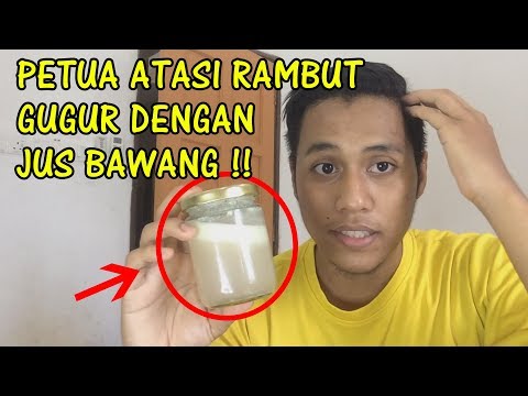 Video: Jus Bawang Untuk Rambut: Bolehkah Menghentikan Rambut Gugur?