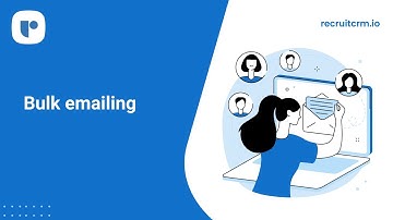 Bulk emailing | Recruit CRM