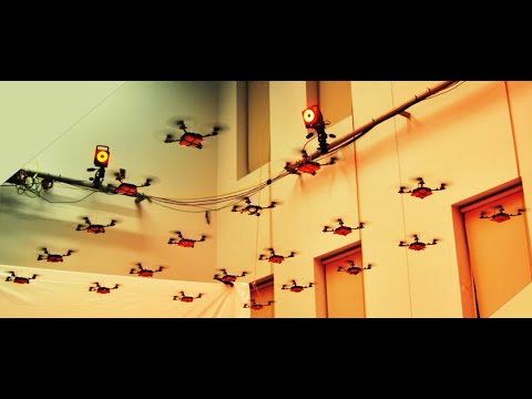 A Swarm of Nano Quadrotors